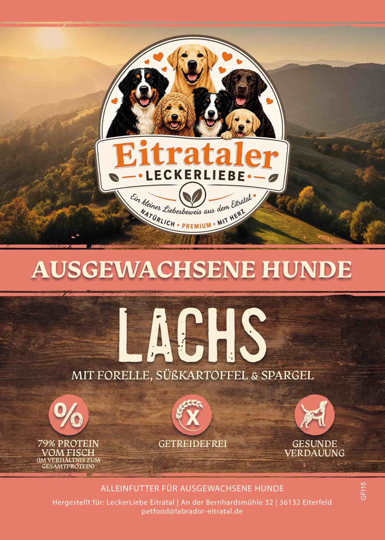 Lachs & Forelle, feiner Süßkartoffel und zartem Spargel