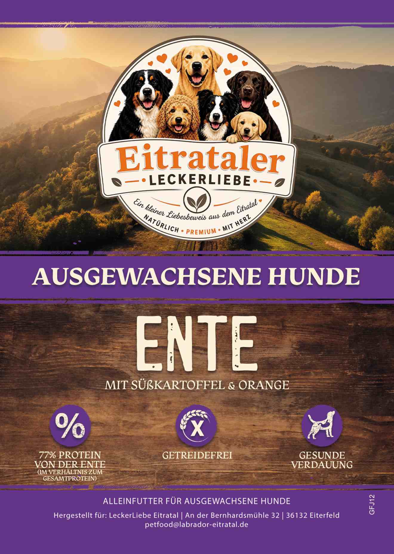 Zarte Ente mit Süßkartoffel und fruchtiger Orange