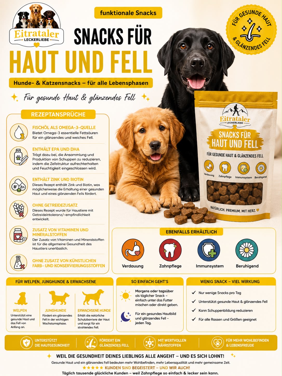 Snack - Haut und Fell